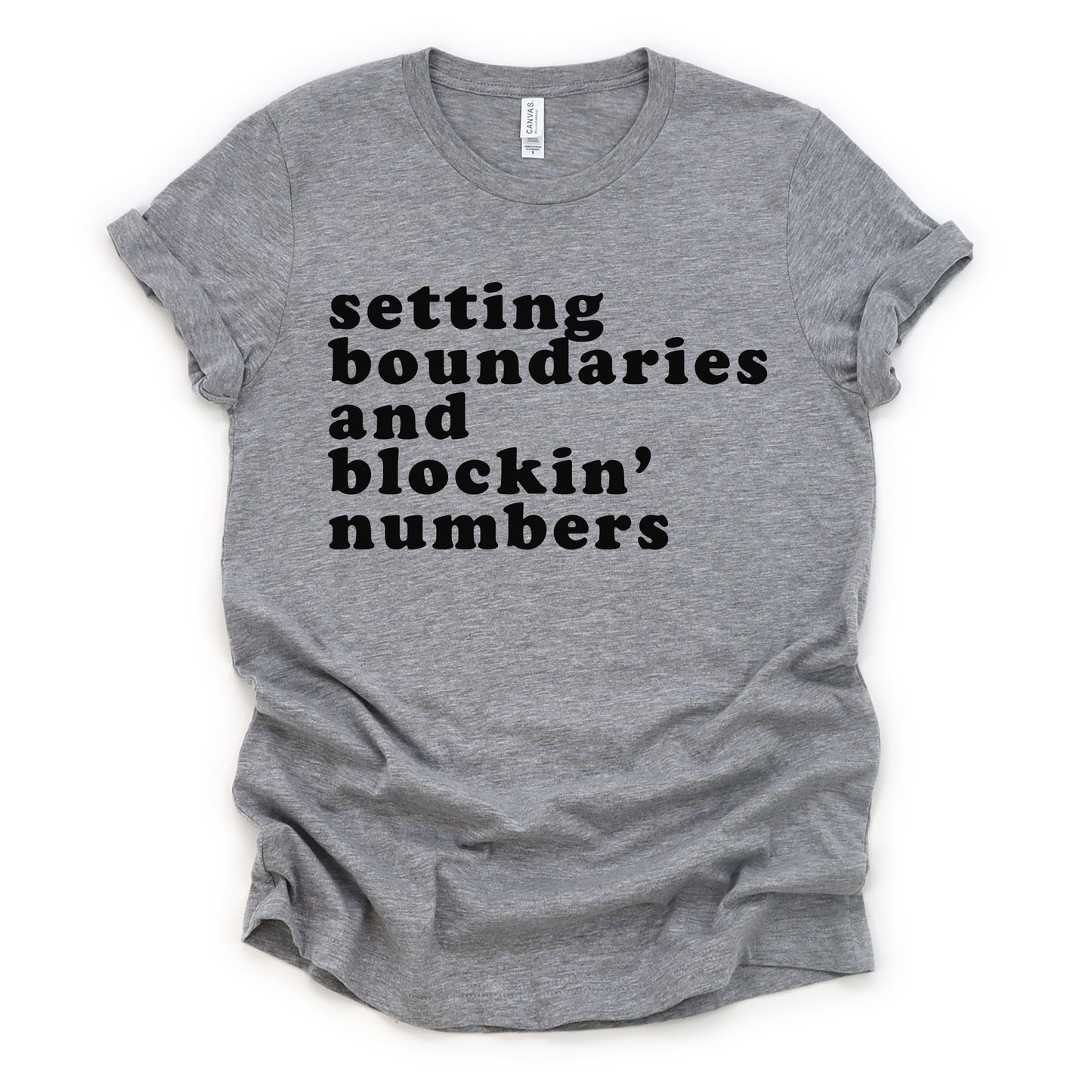 "Setting Boundaries" Tee