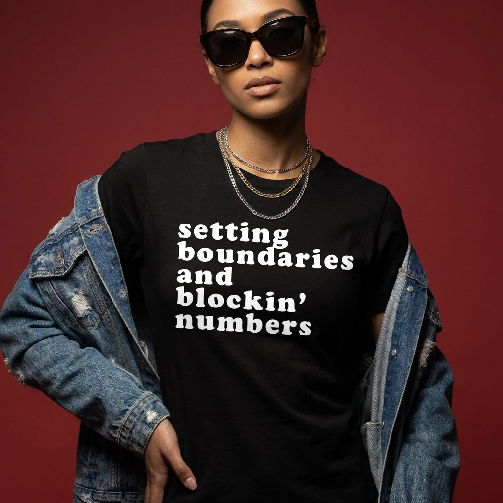 "Setting Boundaries" Tee