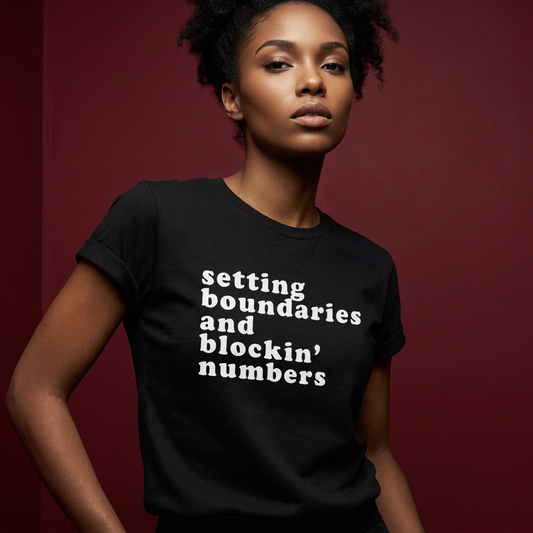 "Setting Boundaries" Tee